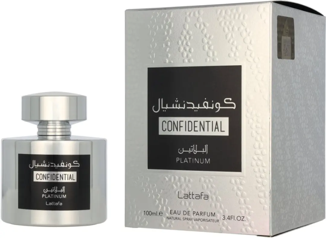 Lattafa Confidential Platinum Eau de Parfum 100ml