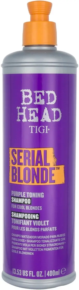 TIGI Serial Blonde Purple Toning Shampoo 400ml