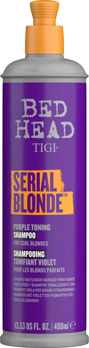 TIGI Serial Blonde Purple Toning Shampoo 400ml