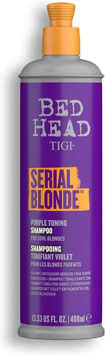 TIGI Serial Blonde Purple Toning Shampoo 400ml - afbeelding 6 van 6