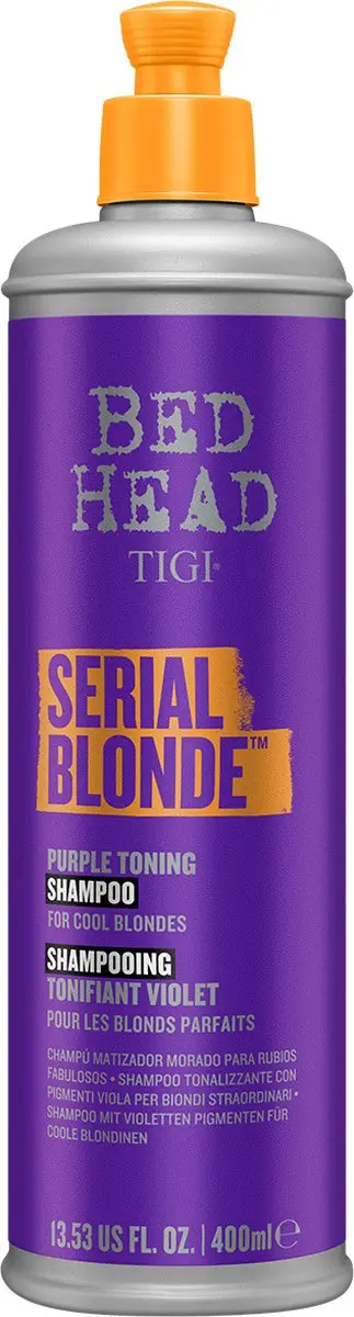 TIGI Serial Blonde Purple Toning Shampoo 400ml