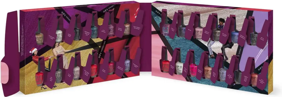 O.P.I. Holiday '23 Nail Lacquer Mini Adventkalender - 25 Stuks