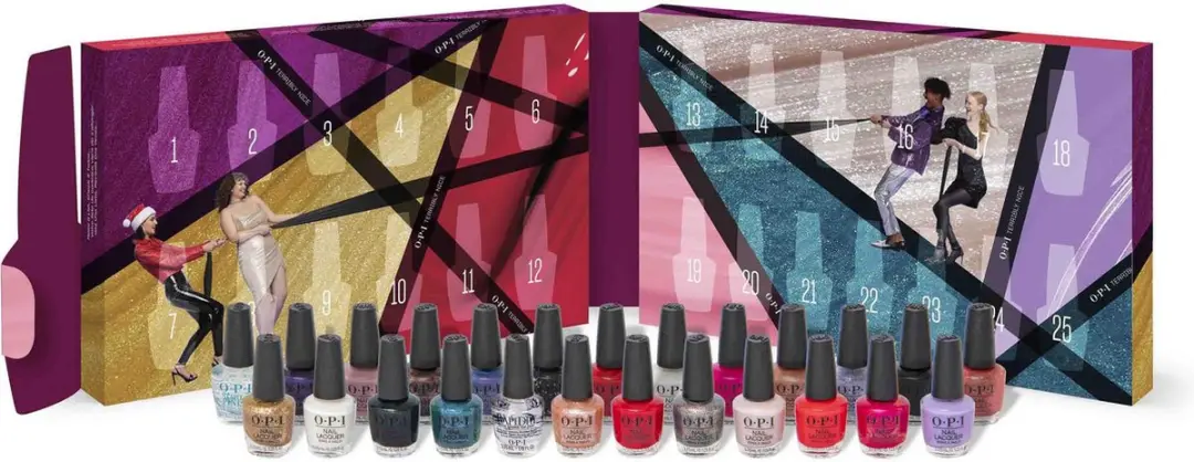 O.P.I. Holiday '23 Nail Lacquer Mini Adventkalender - 25 Stuks