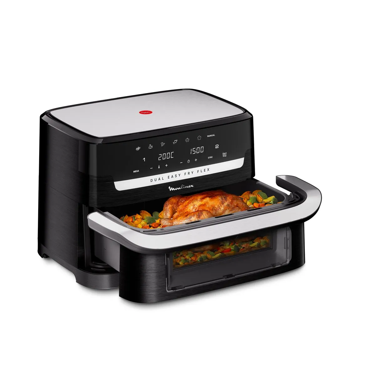 Moulinex Dual Easy Fry Flex EZ9228F0 Airfryer 9L