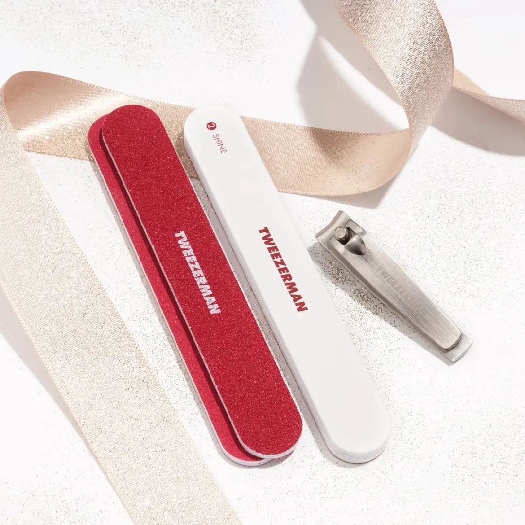 Tweezerman Merry Berry Nagelset - 4-delig - Nagelknipper & vijlen