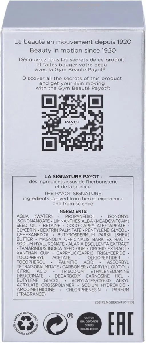 Payot E001-20P-008968 Gezichtsserum 30ml