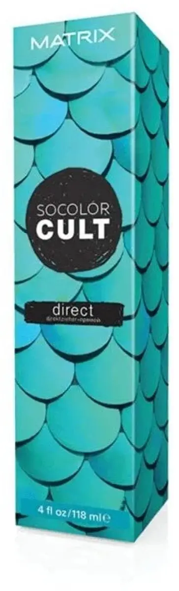 Matrix Socolor Cult Semi-permanent Haarverf Mermaid Teal 118ml