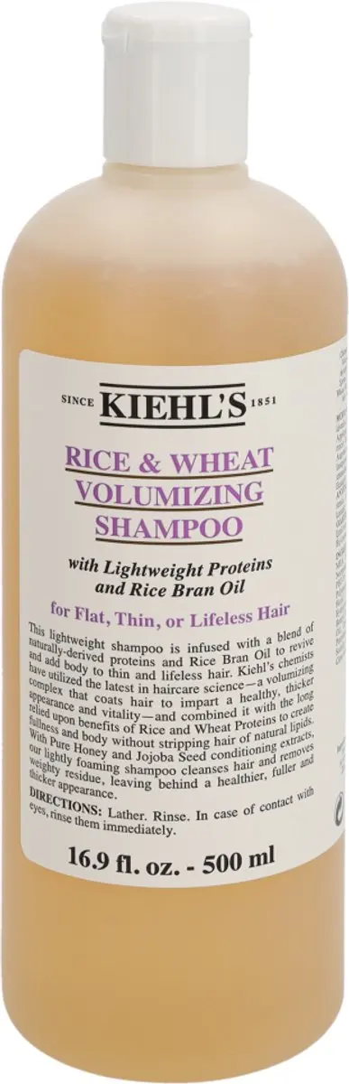Kiehl's Rice & Wheat Shampoo 500ml - afbeelding 4 van 4