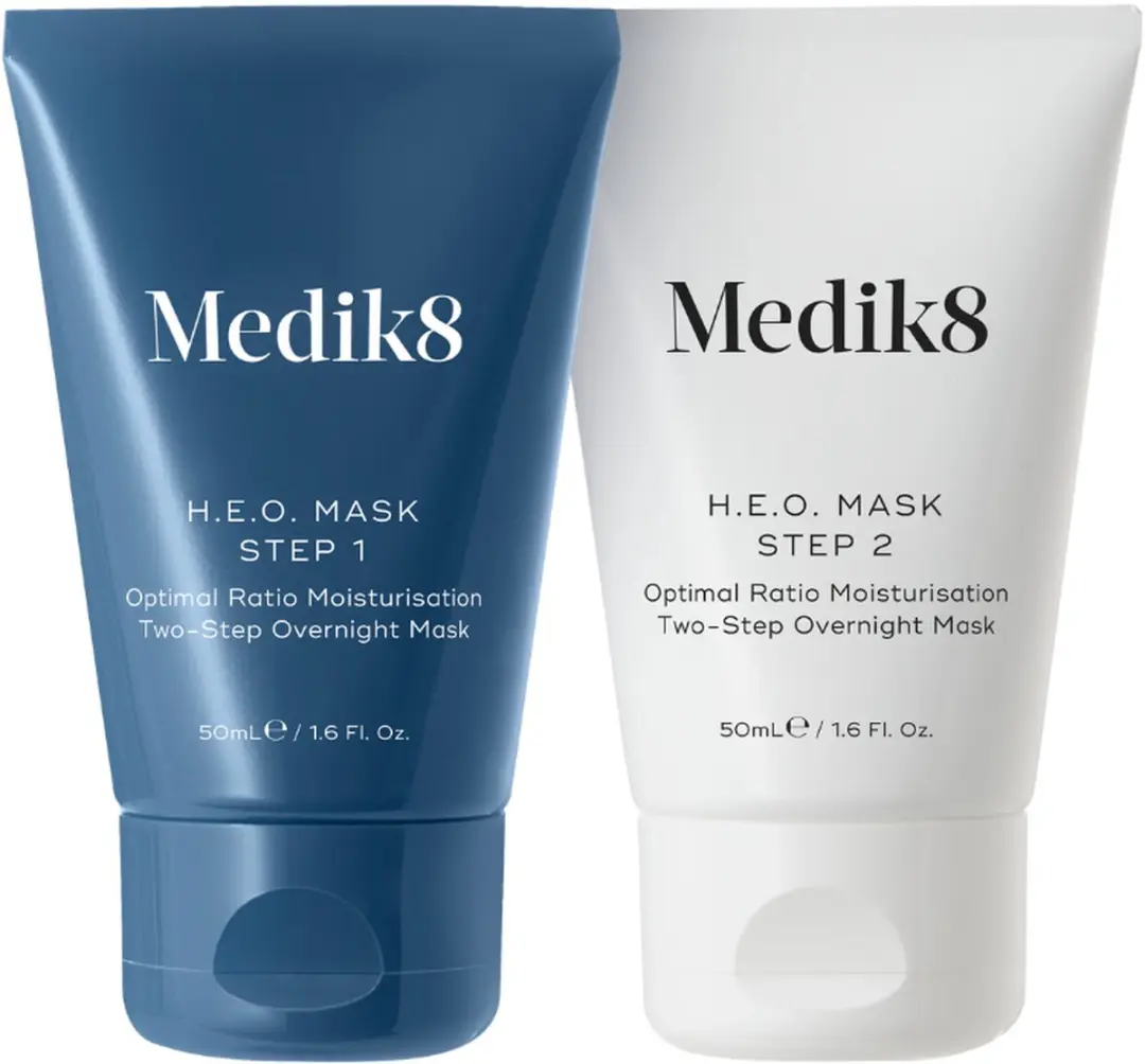 Medik8 H.E.O Mask 100ml - Blauw/Wit