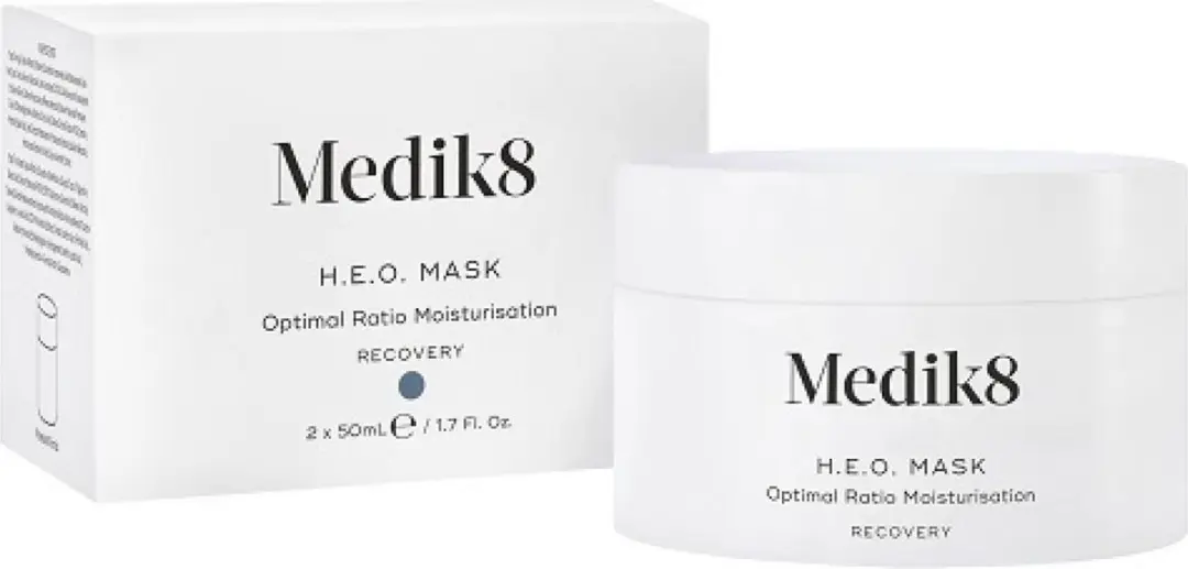 Medik8 H.E.O Mask 100ml - Blauw/Wit