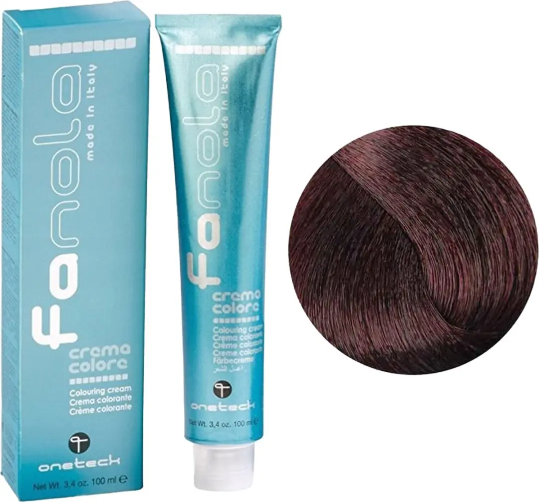 Fanola Professional Haarverf 6.5 Donker Blond Mahagony 150ml