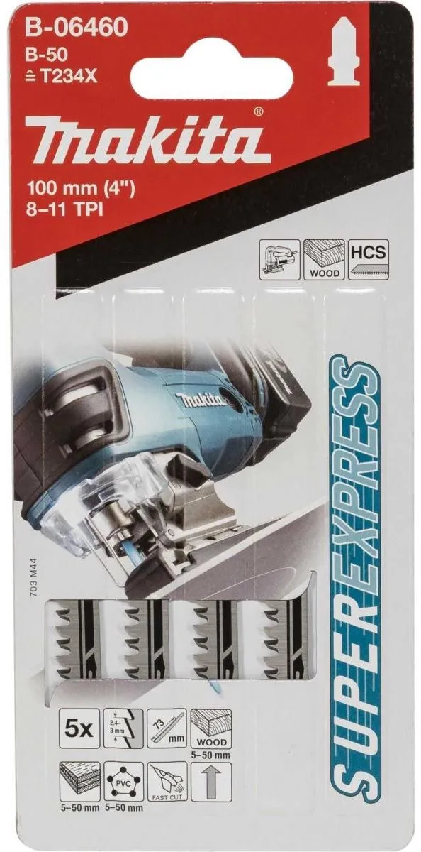 Makita Decoupeerzaagblad Hout 77mm TA234X B-06460
