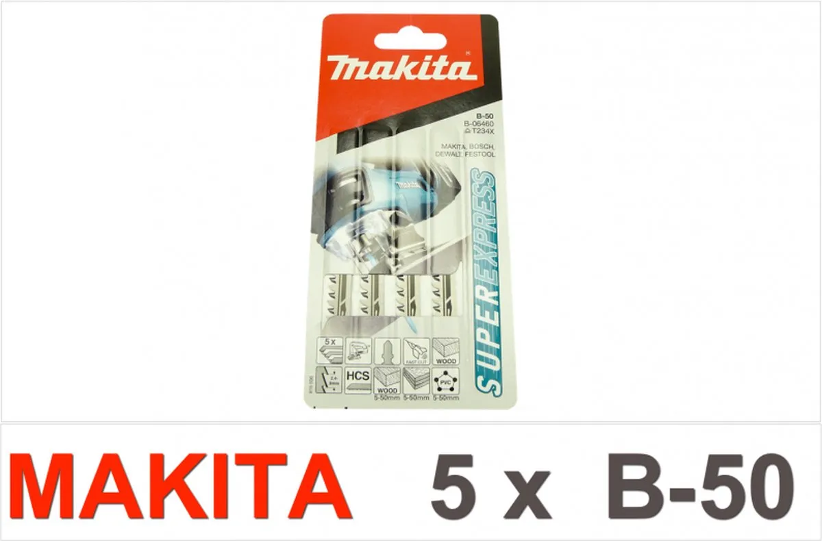Makita Decoupeerzaagblad Hout 77mm TA234X B-06460