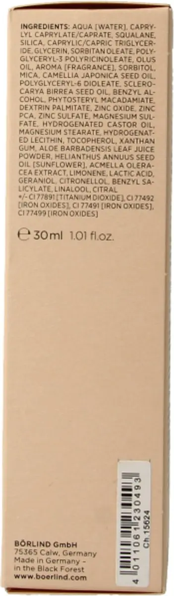 Annemarie Börlind Anti-Aging Foundation Hazel 30ml