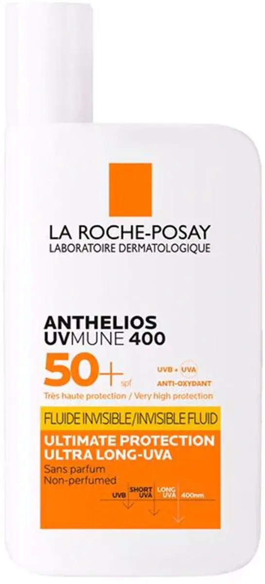 La Roche-Posay Anthelios UVMUNE 400 Onzichtbare Zonnebrand Fluide SPF50+ 50ml