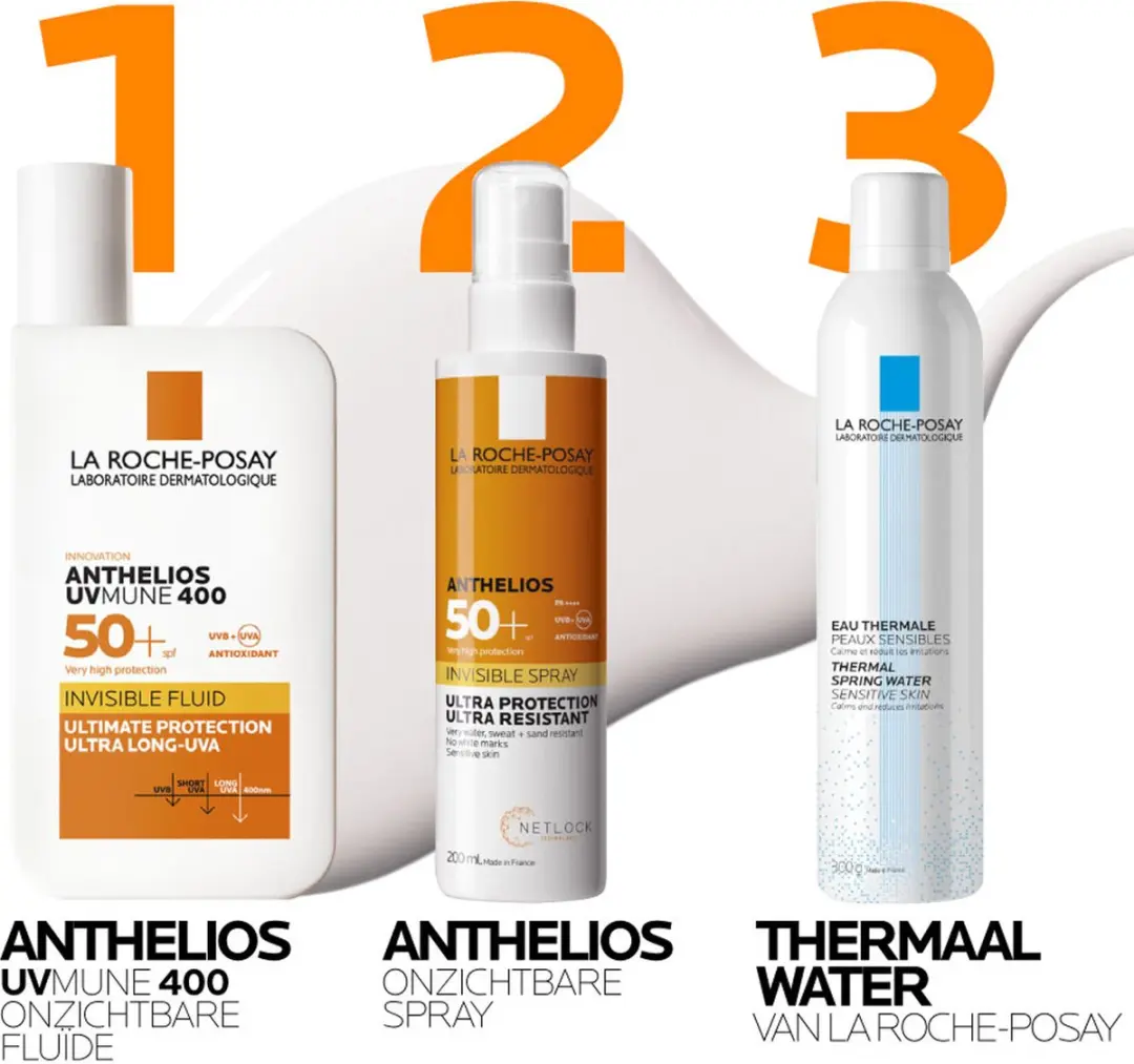 La Roche-Posay Anthelios UVMUNE 400 Onzichtbare Zonnebrand Fluide SPF50+ 50ml