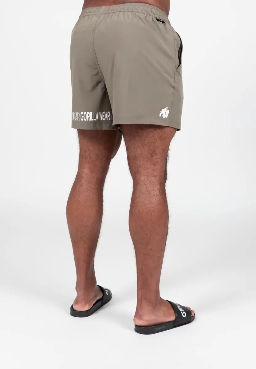 Gorilla Wear Otis Zwembroek - Legergroen S