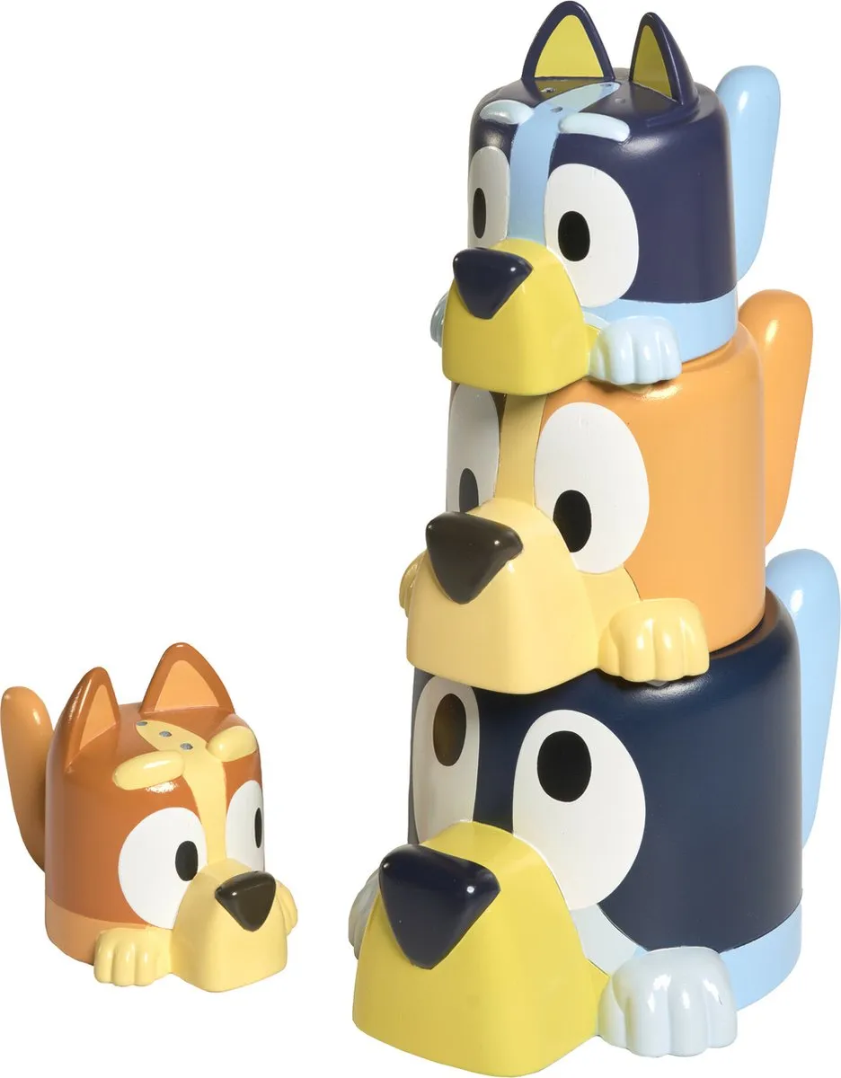 Tomy Bluey Familie Stapelbekers Badspeelgoed E73622