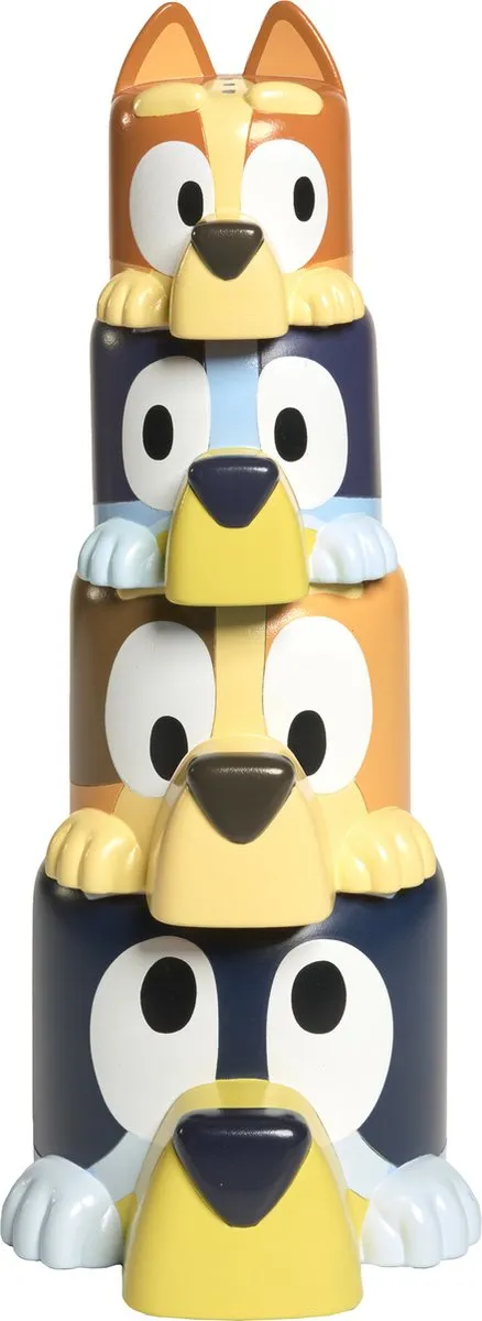 Tomy Bluey Familie Stapelbekers Badspeelgoed E73622
