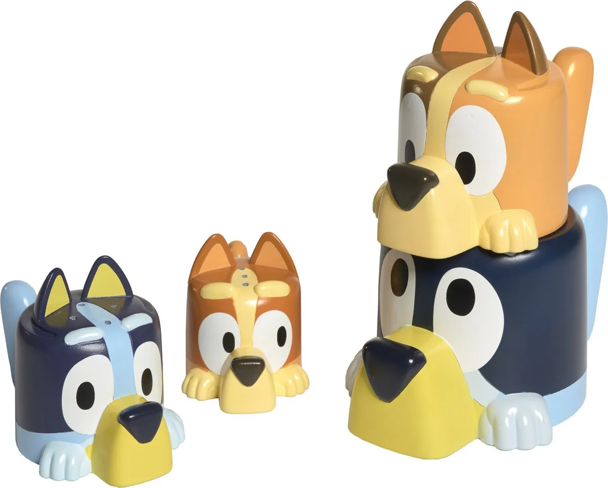 Tomy Bluey Familie Stapelbekers Badspeelgoed E73622