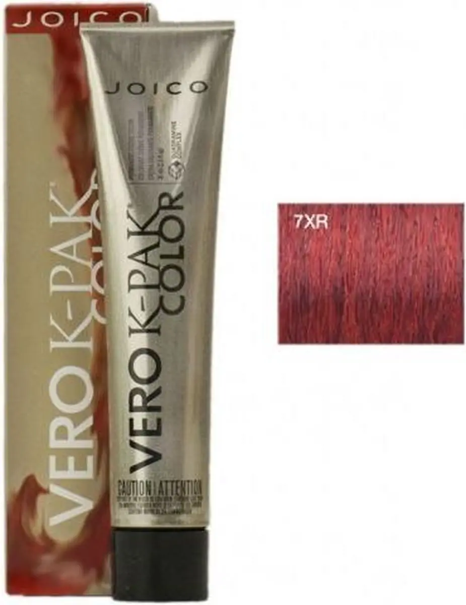 Joico Vero K-PAK Color 7XR Scarlet 148ml - 2 Stuks