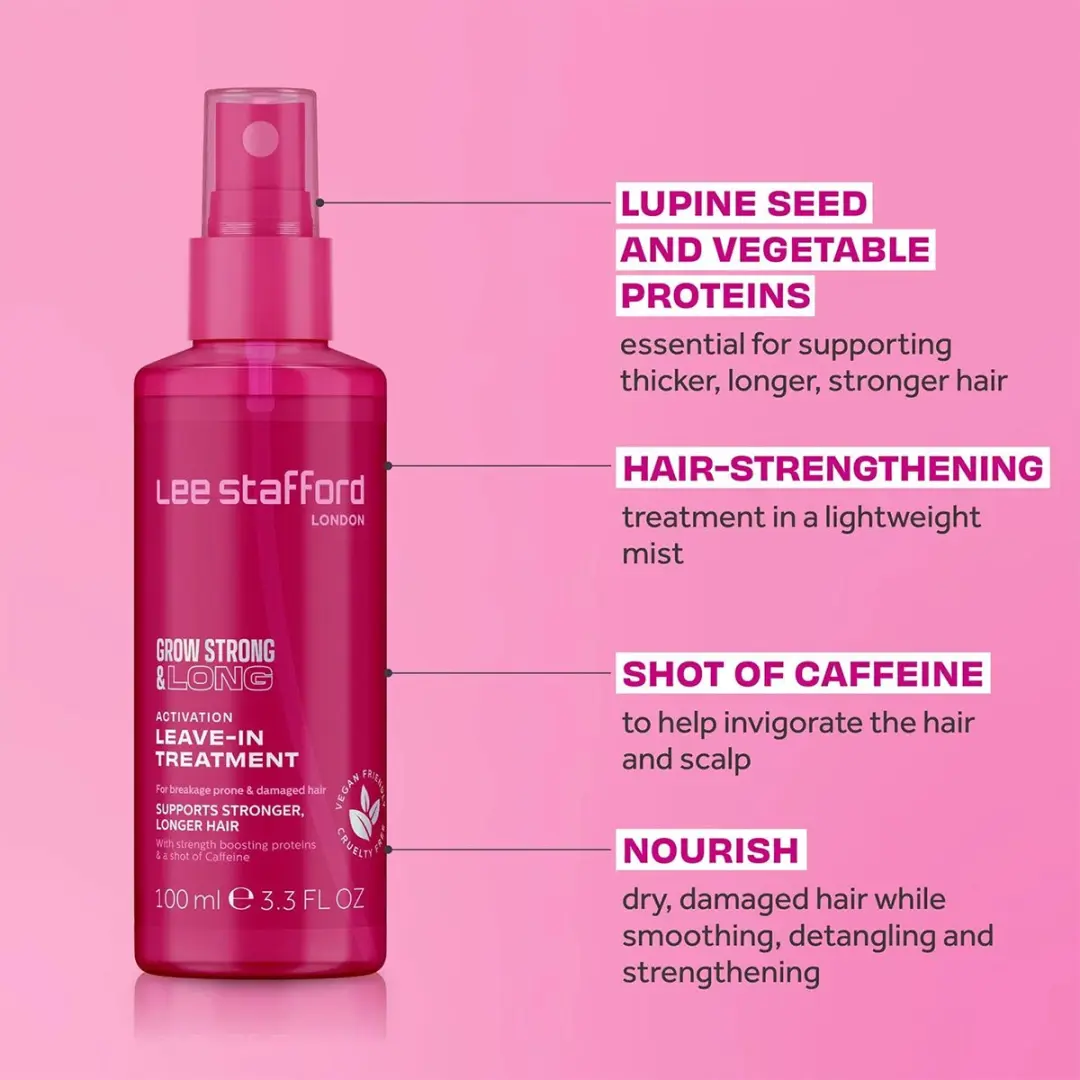 Lee Stafford Grow Strong & Long Leave-In Treatment 150ml