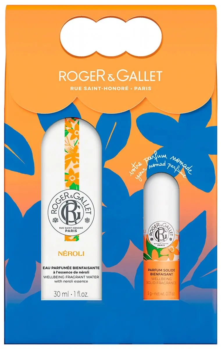 Roger & Gallet Néroli Eau Parfumée 30ml + Parfum Solide 5g