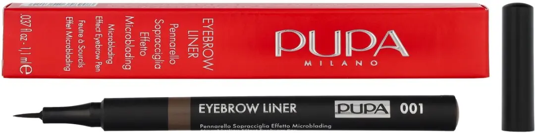 Pupa Milano Eyebrow Liner 001 Ash Brown - 150ml