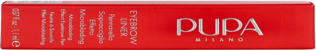 Pupa Milano Eyebrow Liner 001 Ash Brown - 150ml