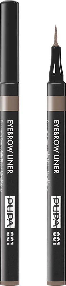 Pupa Milano Eyebrow Liner 001 Ash Brown - 150ml