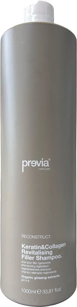 Previa Reconstruct Keratin & Collagen Shampoo 1000ml