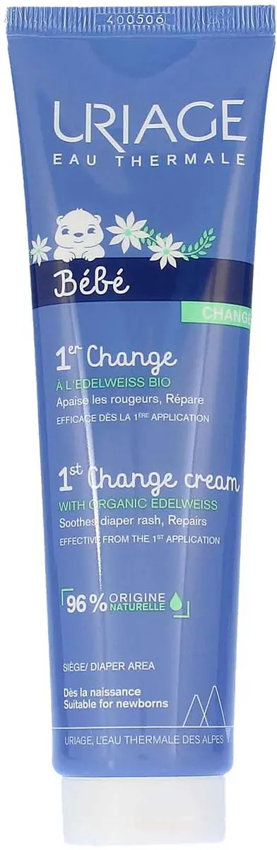 Uriage Bébé With Organic Edelweiss Change Cream 100ml