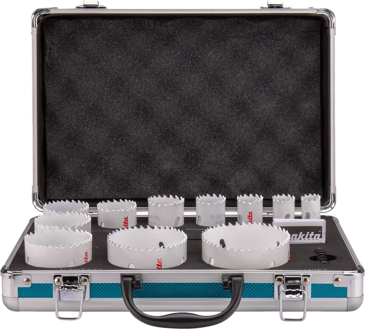 Makita D-47298 Gatenzagen Set Metaal 14-delig - 19-75mm
