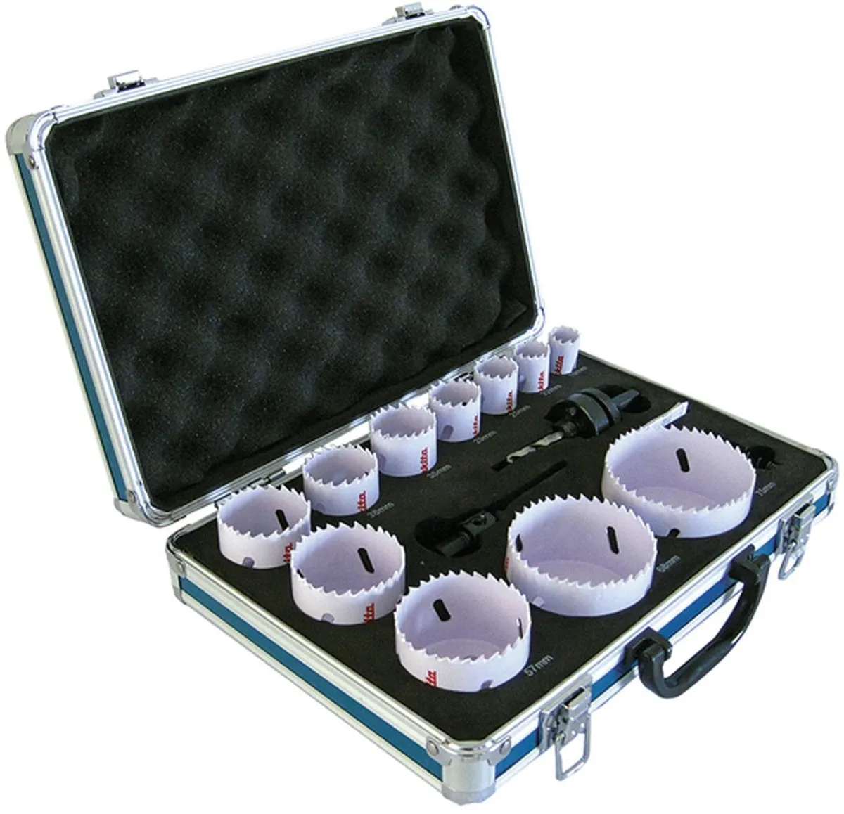 Makita D-47298 Gatenzagen Set Metaal 14-delig - 19-75mm