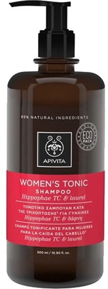 Apivita Womens Tonic Shampoo Hippophae Laurel 500ml