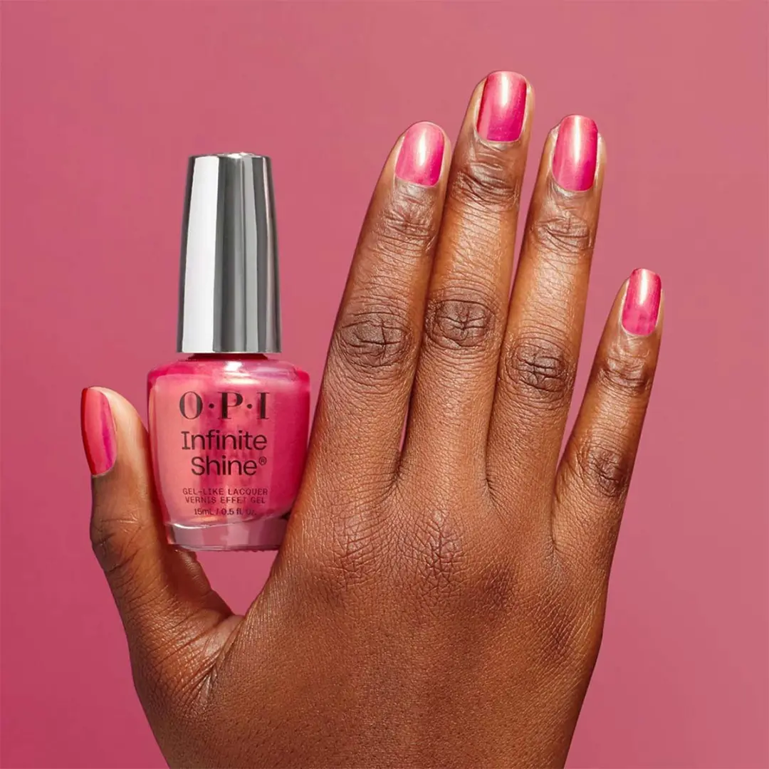 O.P.I. Infinite Shine Good Redputation Nagellak - 15ml - Roze Glitter