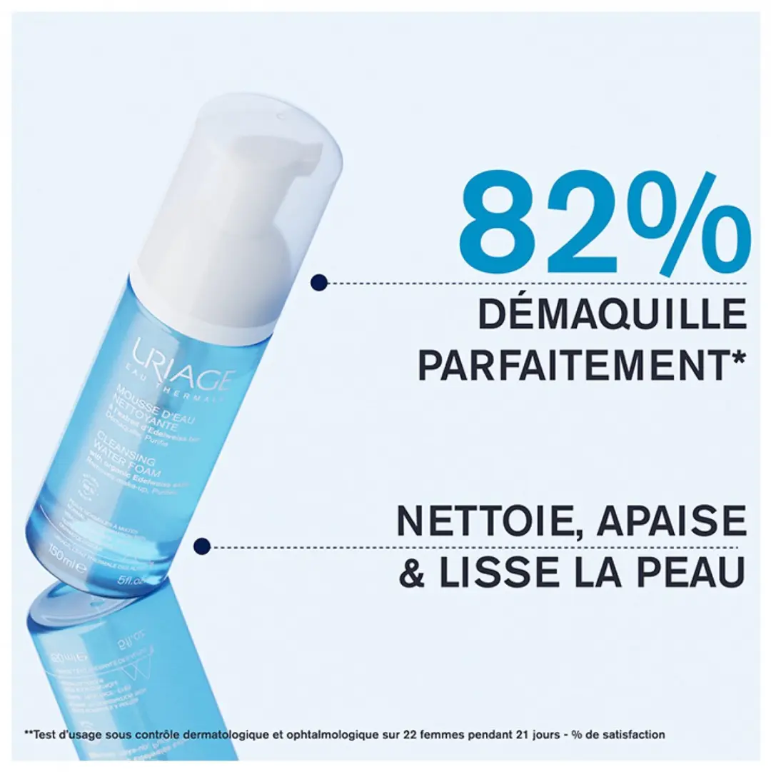 Uriage Water Foam Cleanser 150ml - afbeelding 6 van 6
