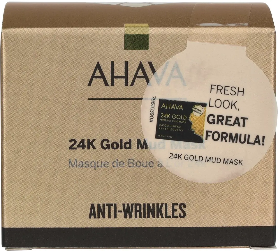 AHAVA 24K Gold Mineral Mud Mask 50ml