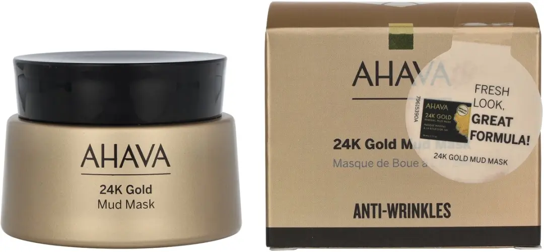 AHAVA 24K Gold Mineral Mud Mask 50ml