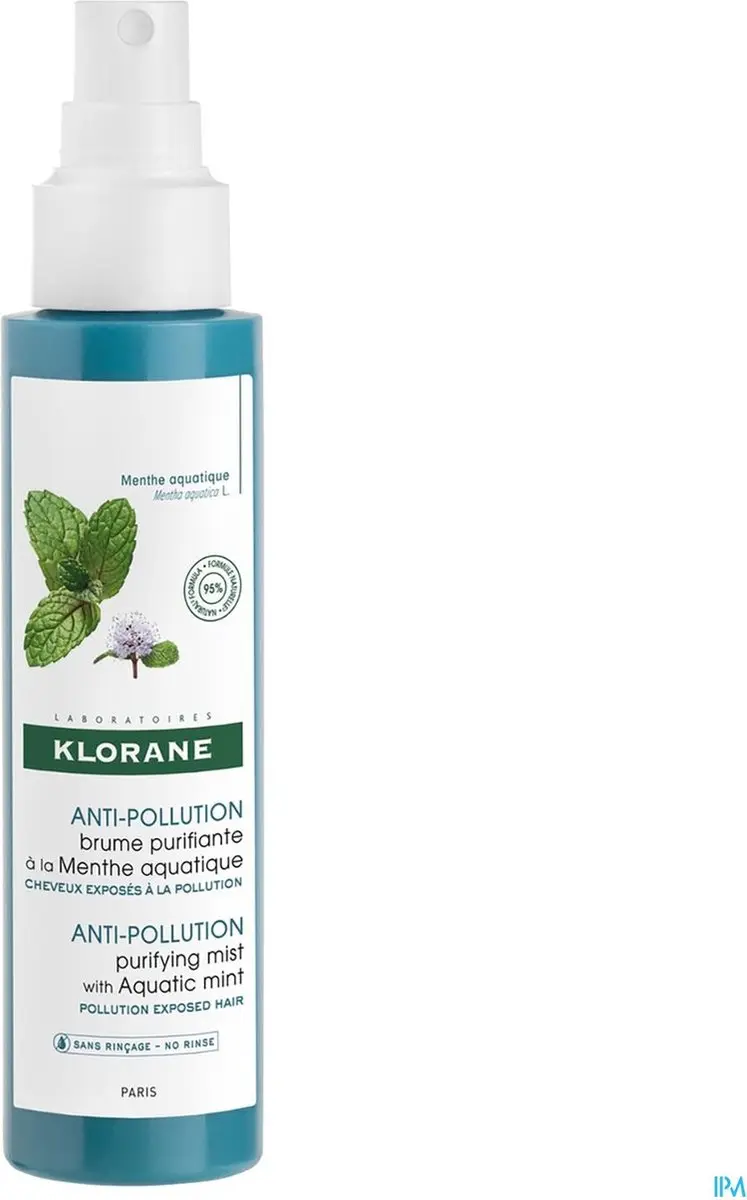 Klorane Anti-Pollution Brume Purifiante Haarspray 100ml - afbeelding 6 van 6