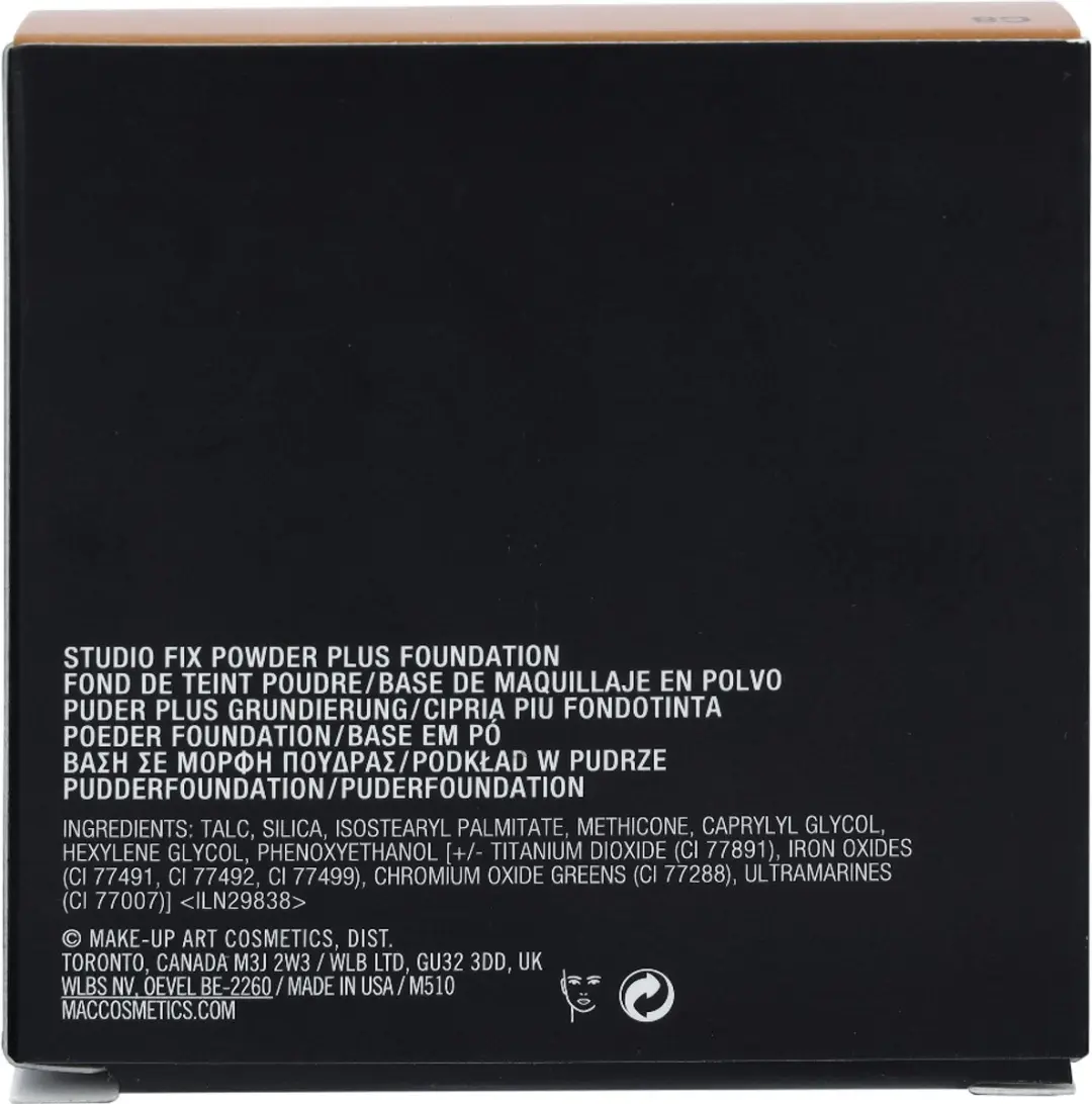 MAC Studio Fix Powder Plus Foundation C8 - 150ml - afbeelding 6 van 6