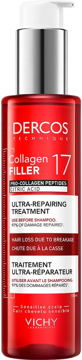 Vichy Dercos Collagen 17 Filler Pre-Shampoo 150ml