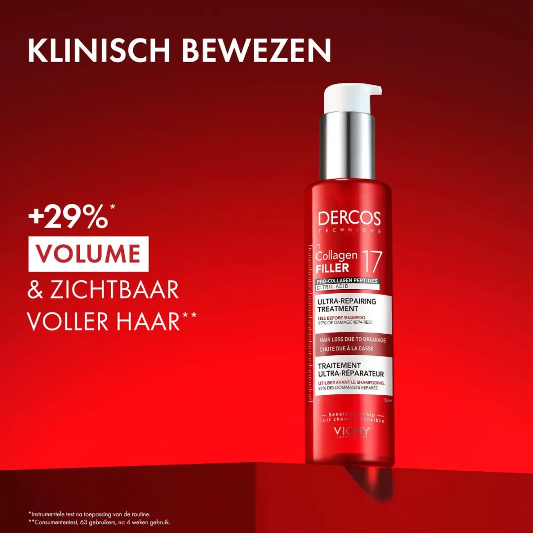 Vichy Dercos Collagen 17 Filler Pre-Shampoo 150ml - afbeelding 6 van 6