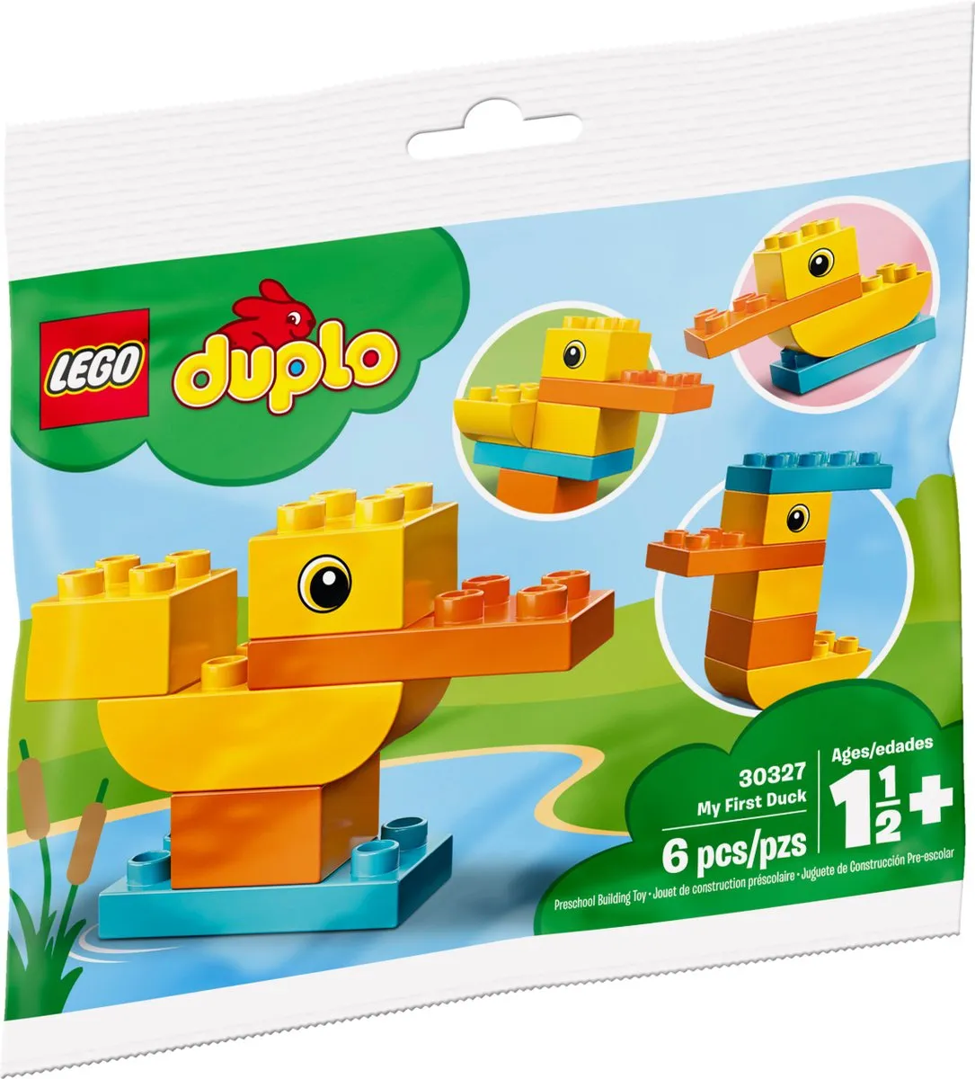 LEGO Duplo Mijn Eerste Eend 30327 - 6 Stukken