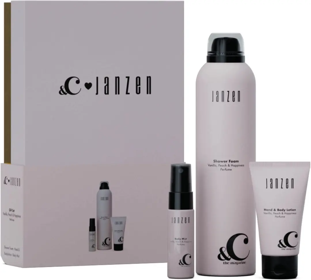 Janzen Gift Set S Body &C Vanilla Peach & Happiness
