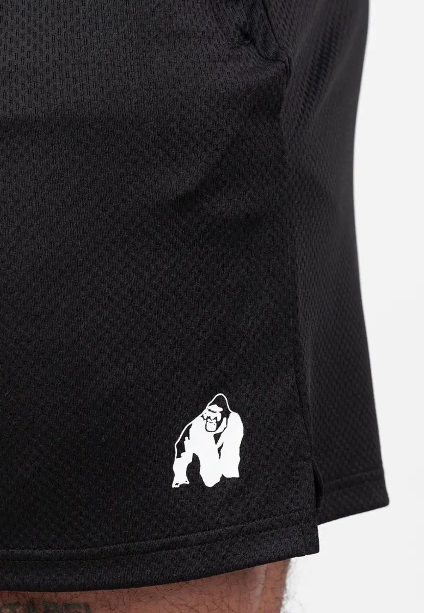Gorilla Wear Miles Mesh Korte Broek M - Zwart