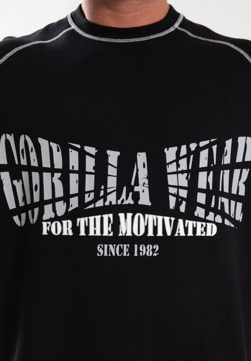 Gorilla Wear Finley Oversized T-shirt XL - Zwart/Grijs