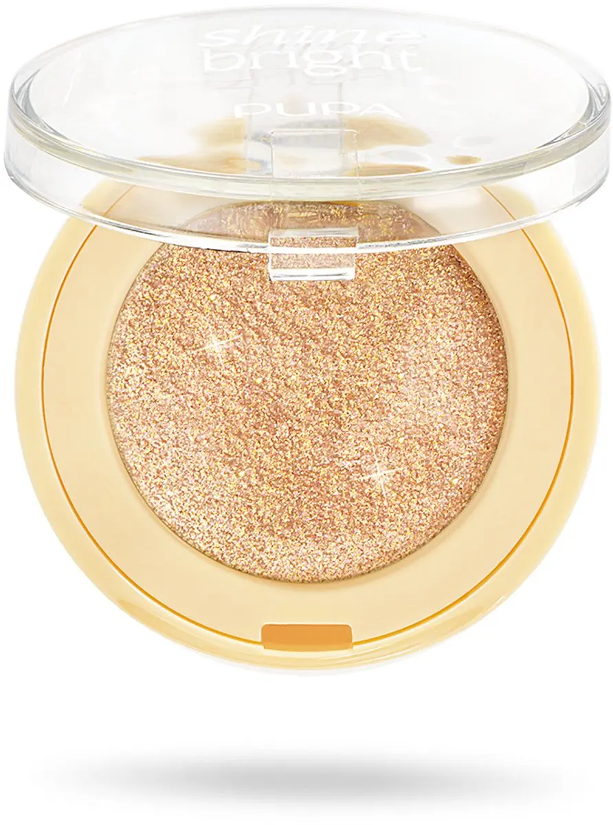 Pupa Milano Shine Bright Eyeshadow 002 Pure Gold - 1.6g