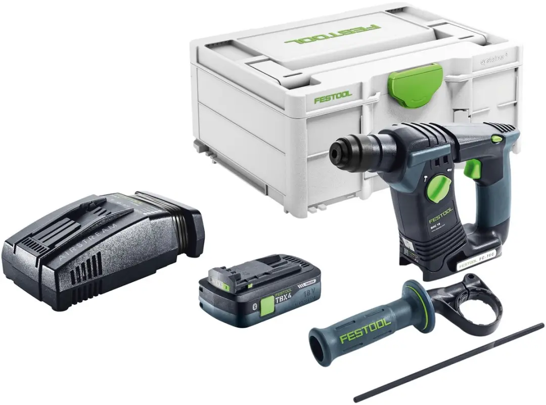 Festool BHC 18-Basic Accuklopboormachine 18V SDS Plus - 4895 Slagen/min - afbeelding 6 van 6