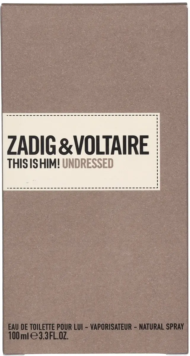 Zadig & Voltaire This Is Him! Undressed Herenparfum 100ml